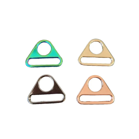 D-Ring mit Steg für 25mm Gurtband Rainbow