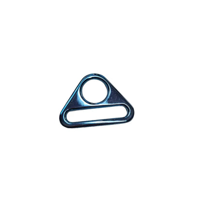 D-Ring mit Steg Metallic Colours für 25mm Gurtband Blau