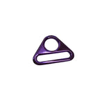 D-Ring mit Steg Metallic Colours für 25mm Gurtband Blau