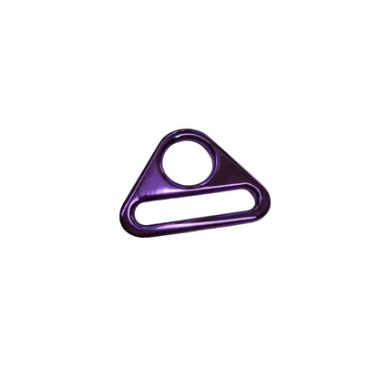 D-Ring mit Steg Metallic Colours für 25mm Gurtband Blau