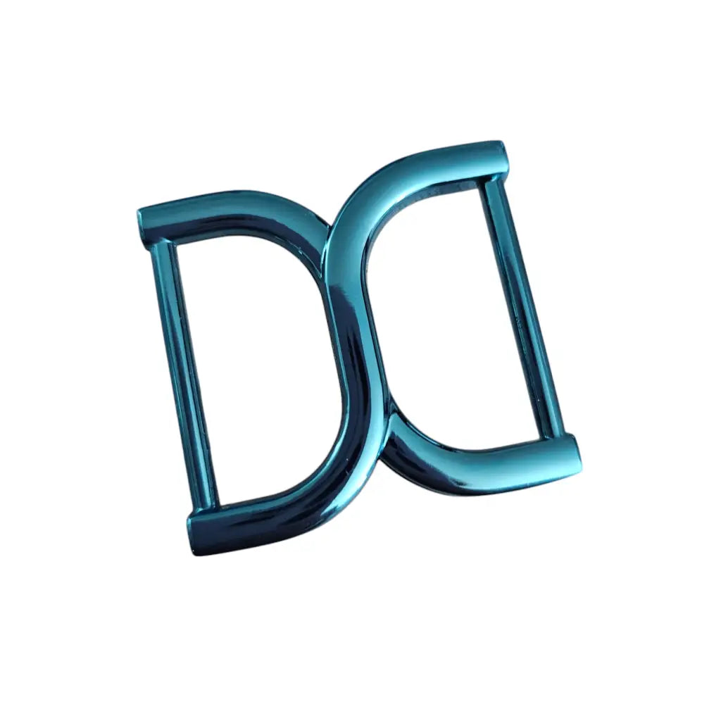 D-Ring X-Form (metallic Farben) für 25mm Gurtband Pink