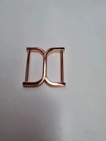 D-Ring X-Form (neue Farben) für 25mm Gurtband Gold