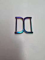 D-Ring X-Form (neue Farben) für 25mm Gurtband Gold