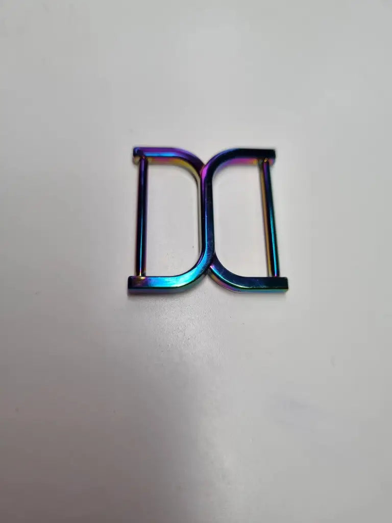 D-Ring X-Form (neue Farben) für 25mm Gurtband Gold