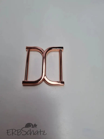 D-Ring X-Form (neue Farben) für 25mm Gurtband Gold