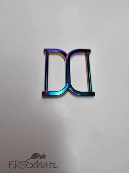 D-Ring X-Form (neue Farben) für 25mm Gurtband Gold