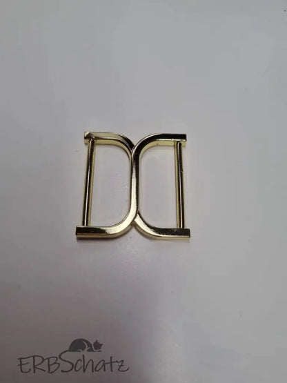 D-Ring X-Form (neue Farben) für 25mm Gurtband Gold
