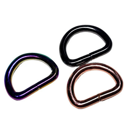 D-Ringe Farbauswahl für 20mm Gurtband Rainbow