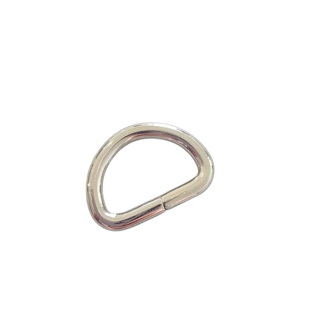 D-Ringe Farbauswahl für 25mm Gurtband Silber