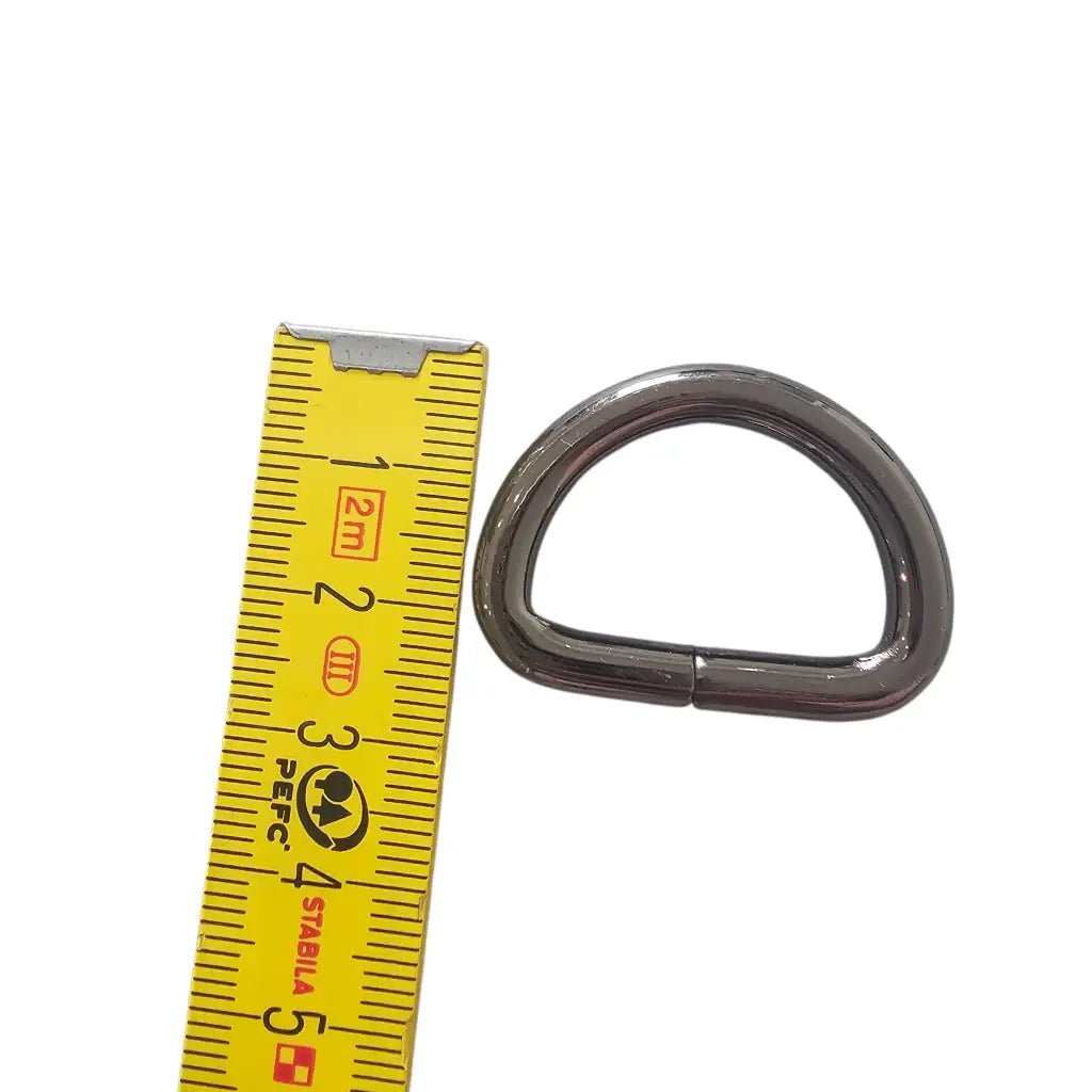 D-Ringe Farbauswahl für 25mm Gurtband Silber
