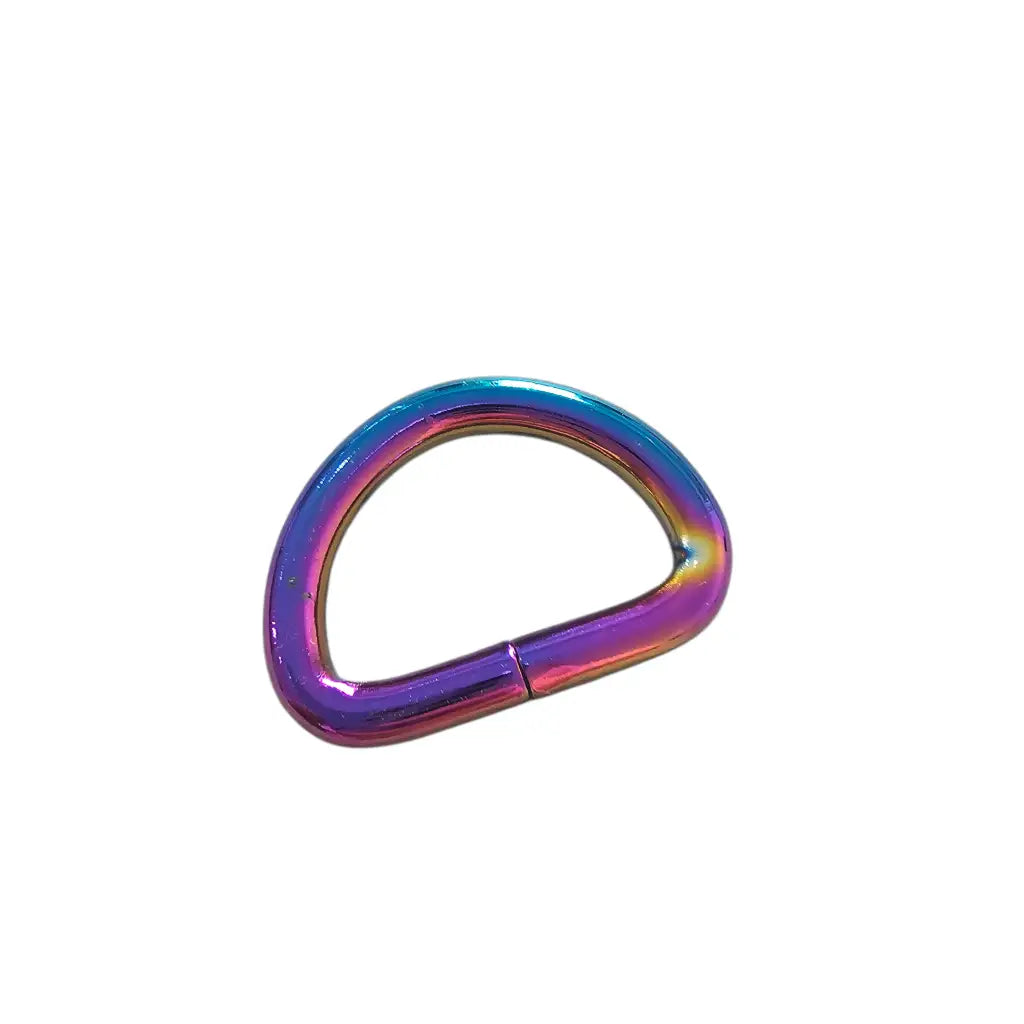 D-Ringe Farbauswahl für 25mm Gurtband Silber