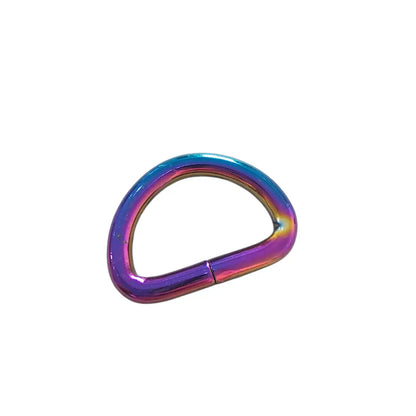D-Ringe Farbauswahl für 25mm Gurtband Silber