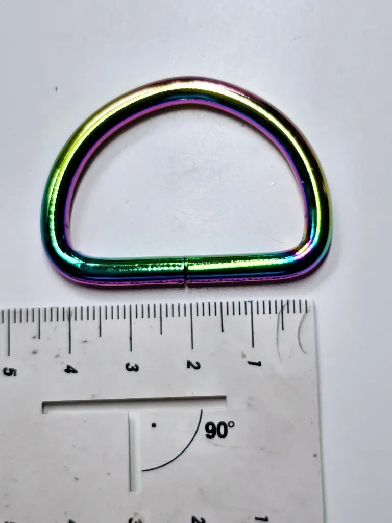 D-Ringe Farbauswahl für 38mm Gurtband Gold