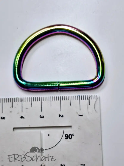D-Ringe Farbauswahl für 38mm Gurtband Gold