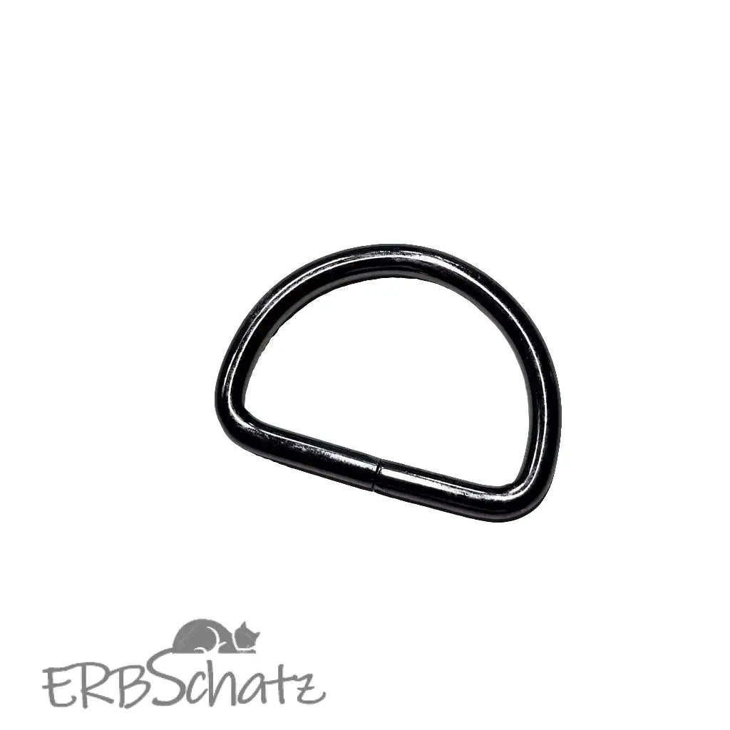 D-Ringe Farbauswahl für 38mm Gurtband - Gun Metal