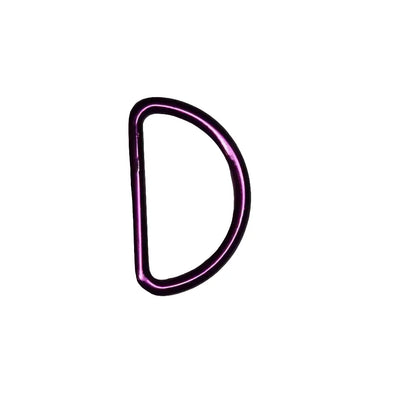 D-Ringe Metallic Colours New für 25mm Gurtband Pink