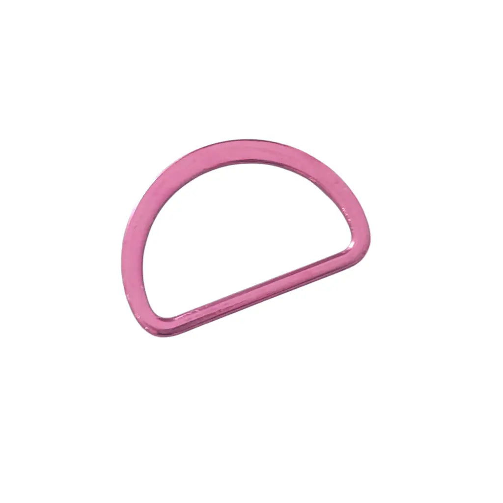 D-Ringe Metallic Colours | schmale Form | für 25mm Gurtband