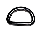 D-Ringe modern Farbauswahl für 20mm Gurtband Gold