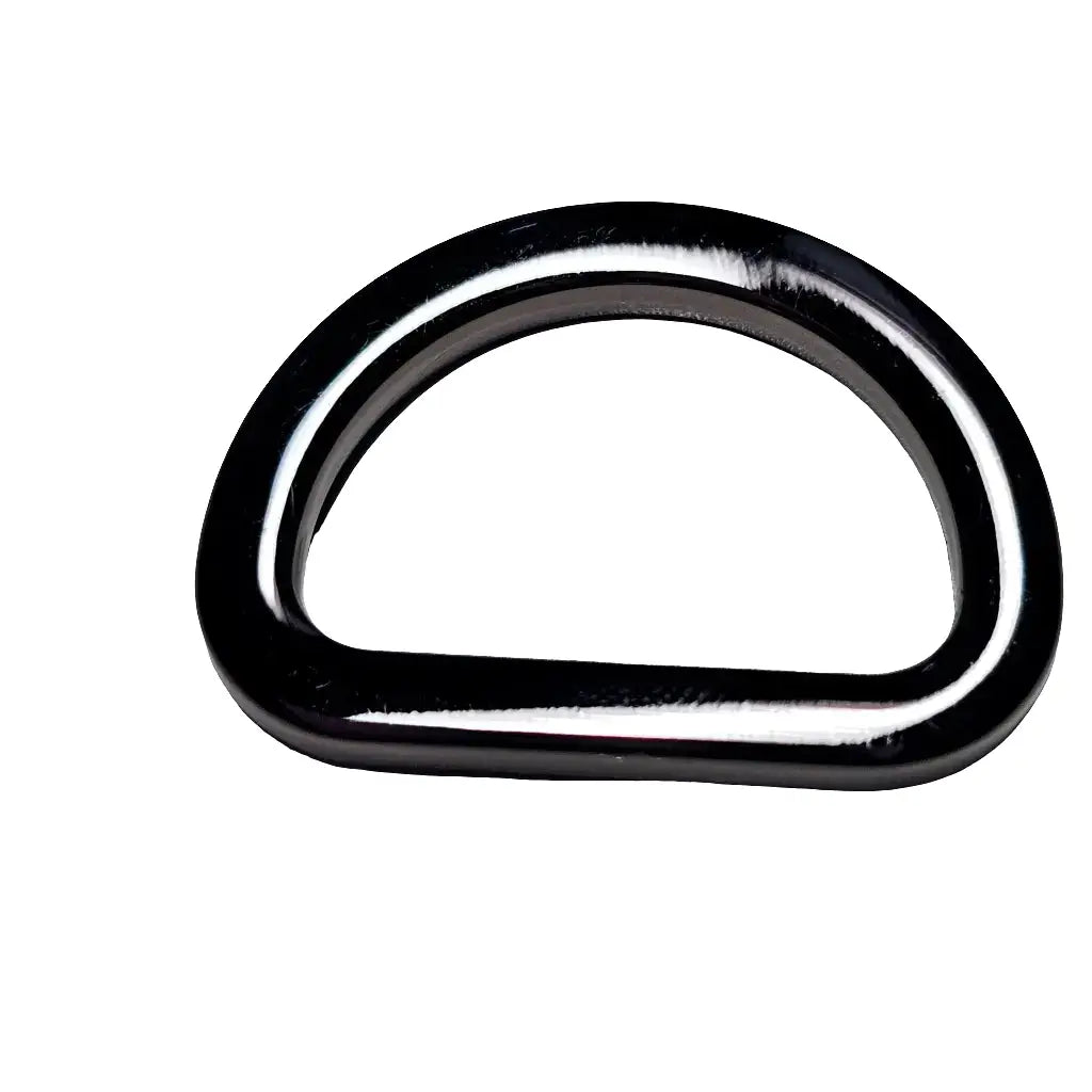 D-Ringe modern Farbauswahl für 20mm Gurtband Gold
