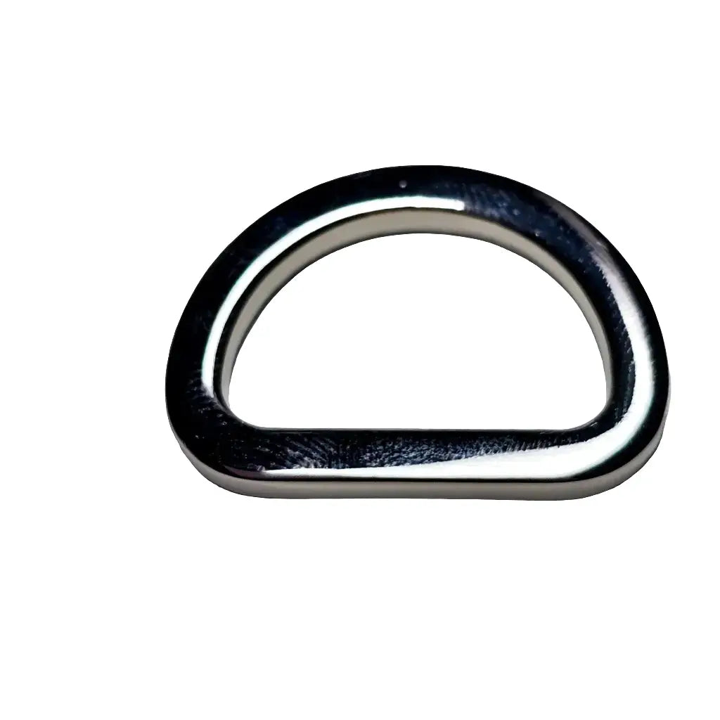 D-Ringe modern Farbauswahl für 20mm Gurtband Gold