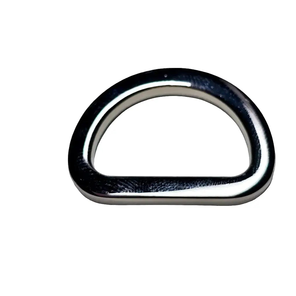 D-Ringe modern Farbauswahl für 20mm Gurtband Gold
