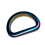 D-Ringe modern Farbauswahl für 20mm Gurtband Gold