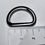 D-Ringe modern Farbauswahl für 20mm Gurtband Gold