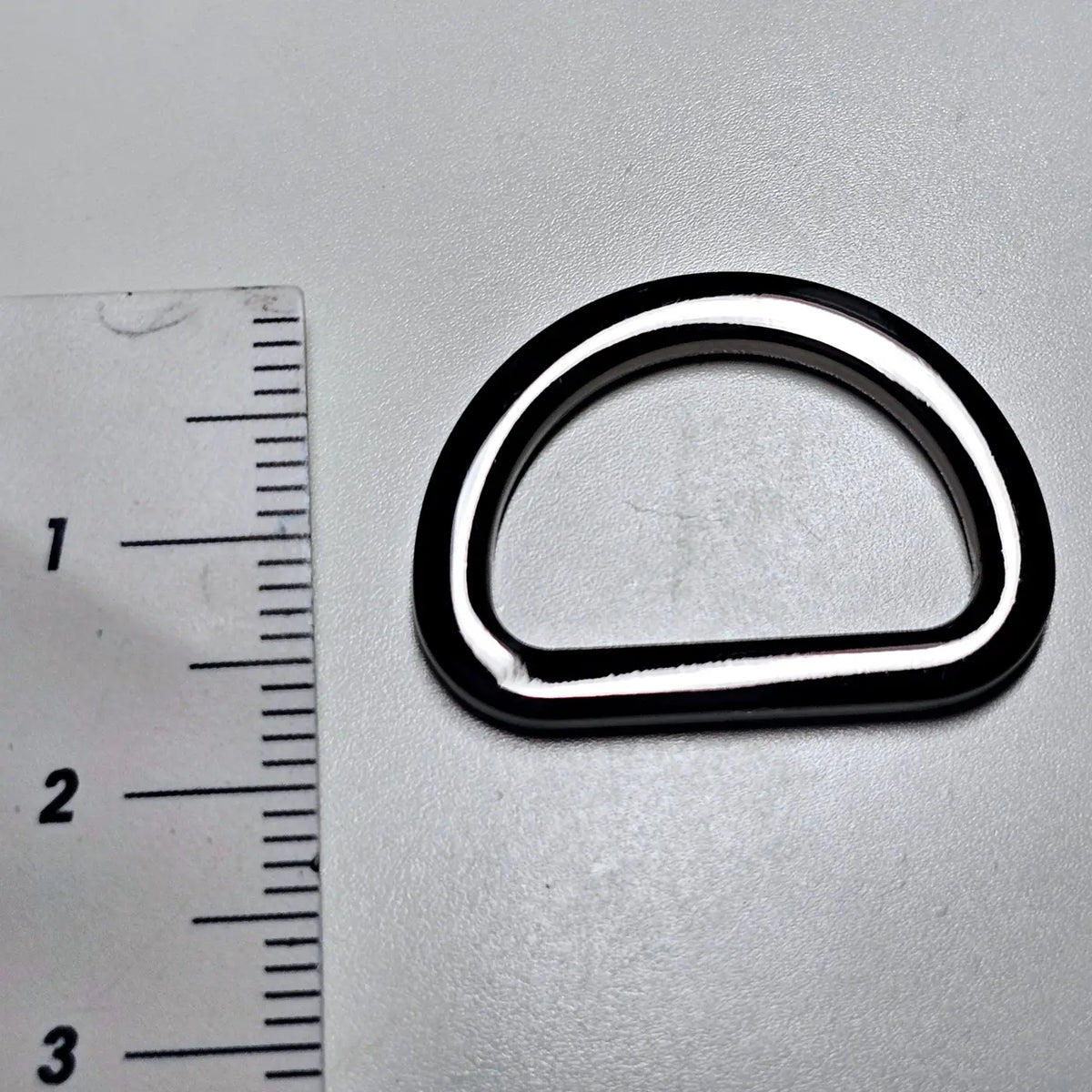 D-Ringe modern Farbauswahl für 20mm Gurtband Gold