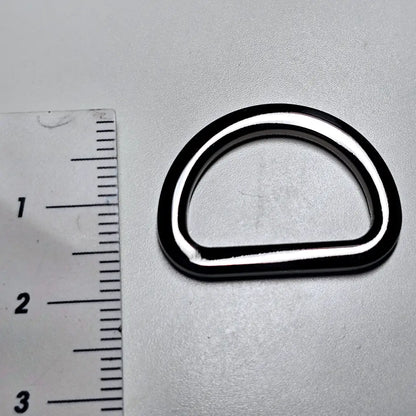 D-Ringe modern Farbauswahl für 20mm Gurtband Gold