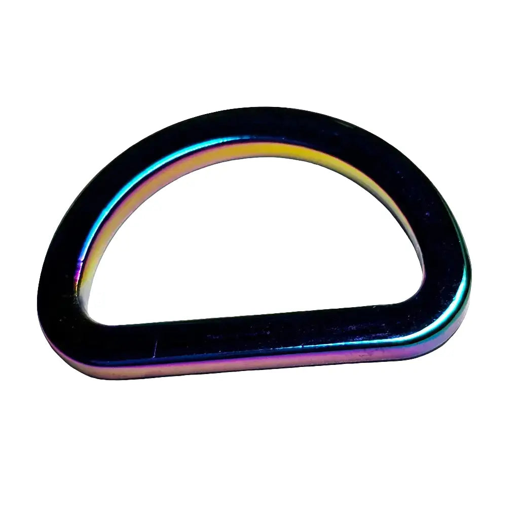 D-Ringe modern Farbauswahl für 25mm Gurtband Gold