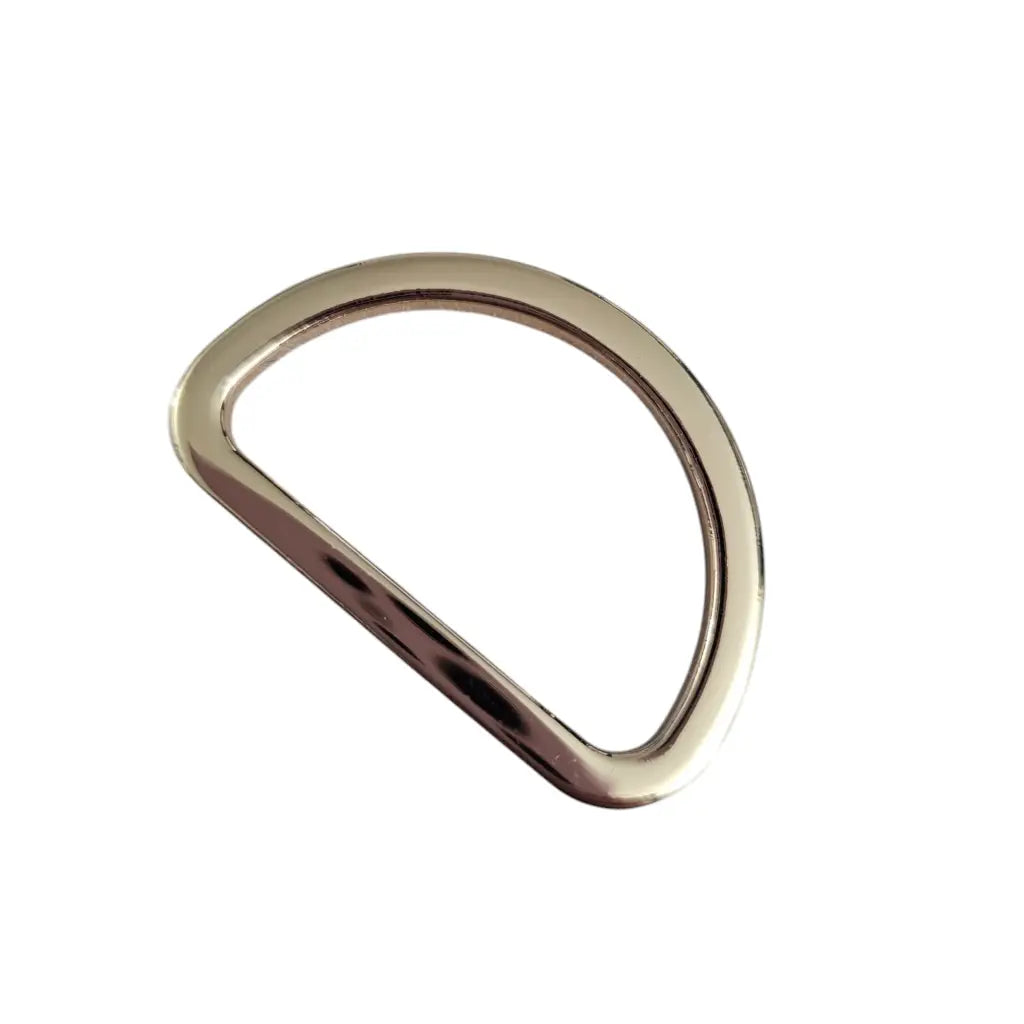 D-Ringe Modern Farbauswahl für 38mm Gurtband Gold