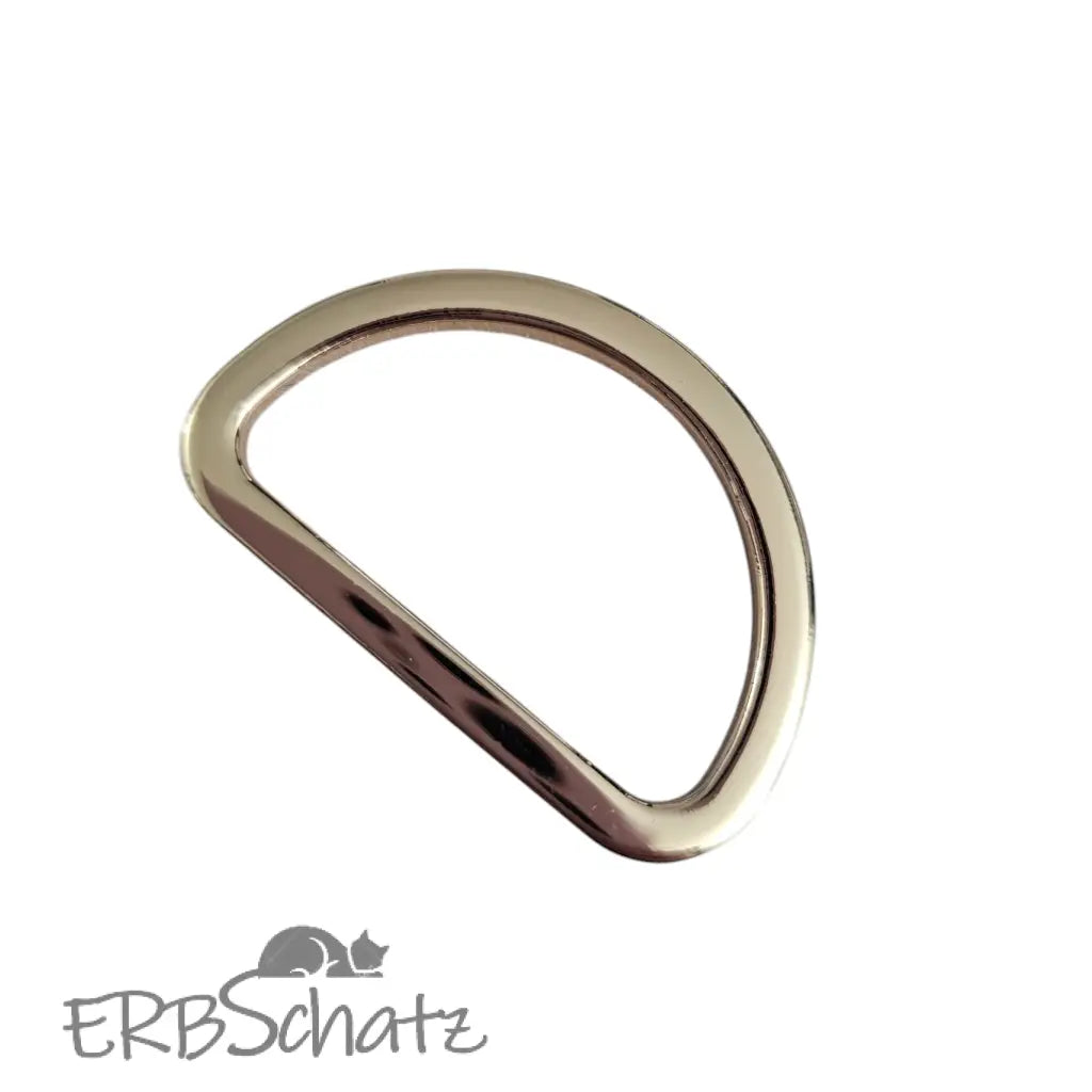 D-Ringe Modern Farbauswahl für 38mm Gurtband Gold