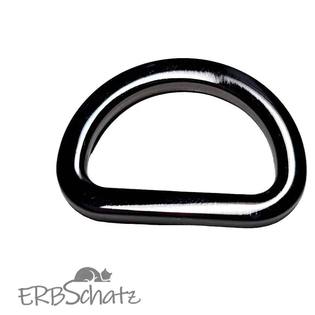 D-Ringe modern Farbauswahl für 20mm Gurtband - Gun Metal