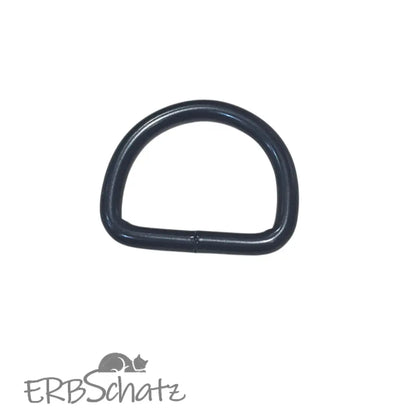 D-Ringe Neu | Bruchlast 220 kg | für 25mm Gurtband Roségold