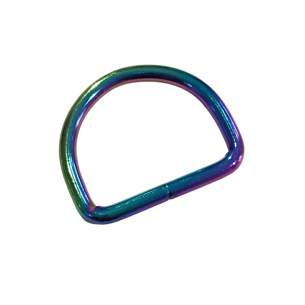 D-Ringe Neu | Bruchlast 300 kg | für 38mm Gurtband Roségold