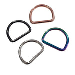 D-Ringe Neu | Bruchlast 300 kg | für 38mm Gurtband Roségold