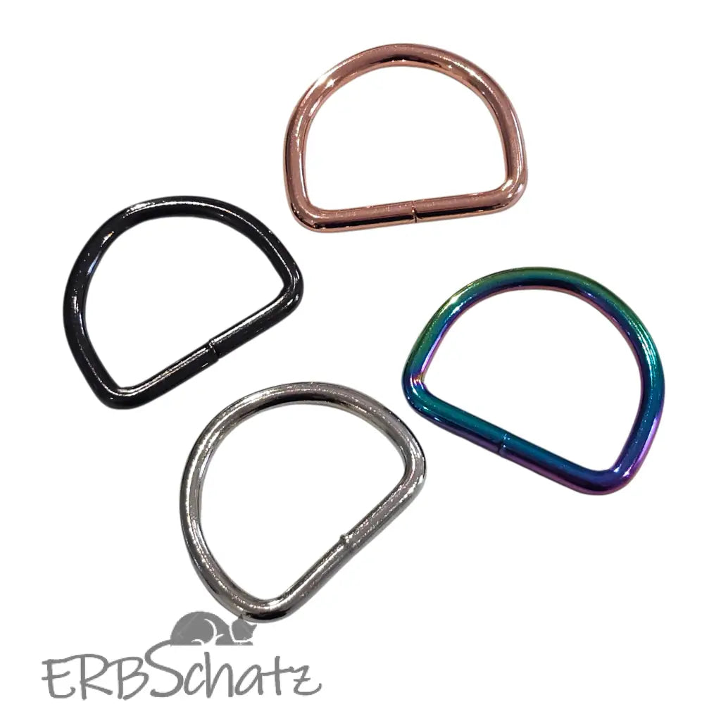 D-Ringe Neu | Bruchlast 300 kg | für 38mm Gurtband