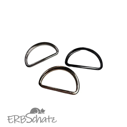 D-Ringe schmale Form Farbauswahl für 30mm Gurtband