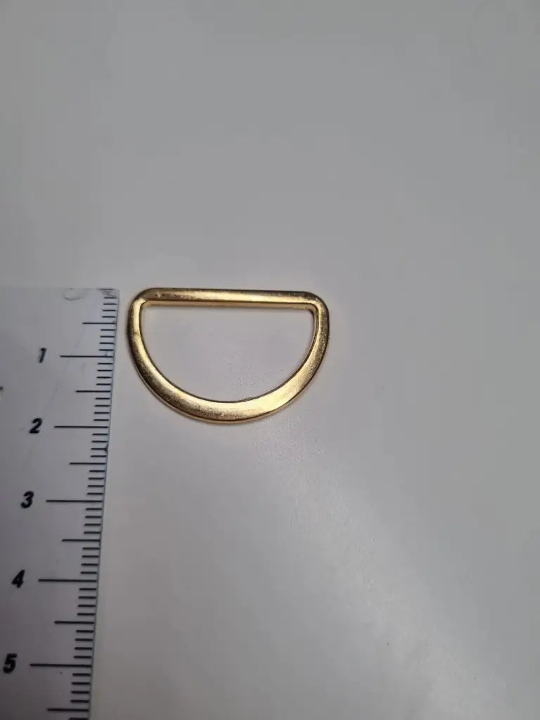 D-Ringe schmale Form Gold Silber Gun Metal für 25mm Gurtband