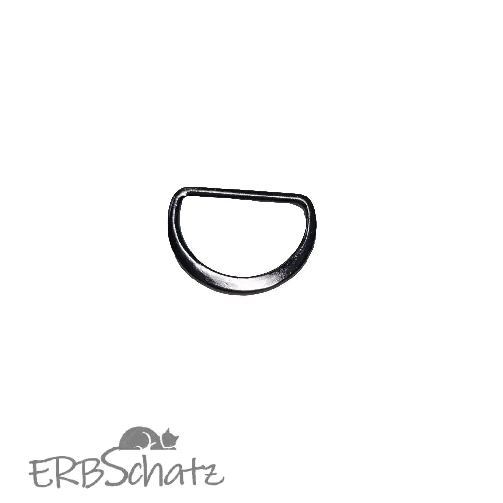 D-Ringe schmale Form Gold Silber Gun Metal für 25mm
