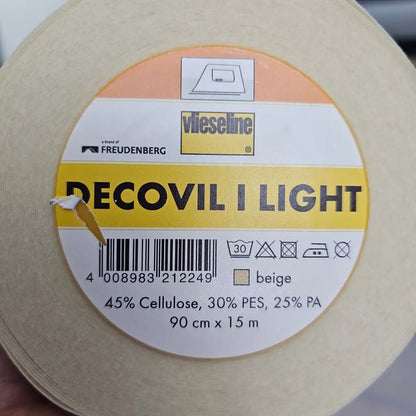 Decovil I Light fxierbare Einlage für Taschen 90cm breit