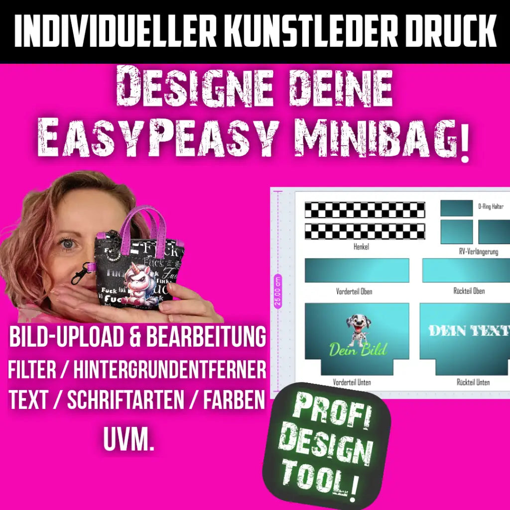 Designe Deine EasyPeasy MiniBag | Individueller Druck