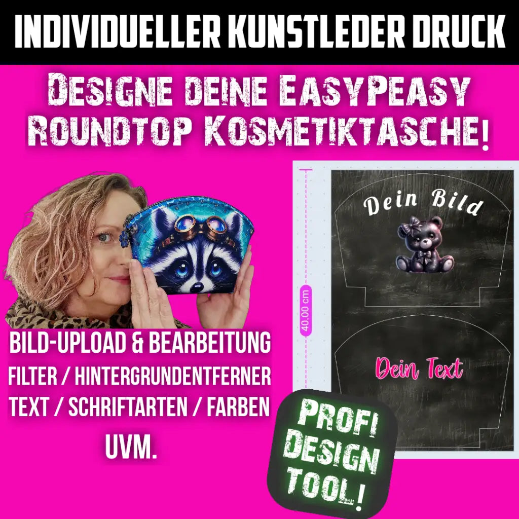 Designe Dein EasyPeasy Roundtop Panel | Individueller Druck