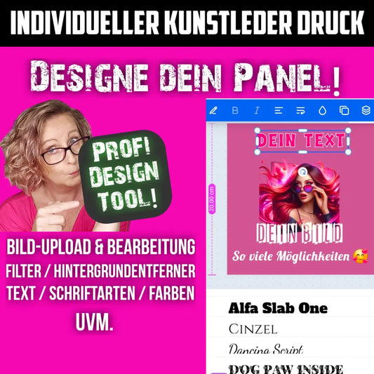 Designe Dein Panel | Individueller Druck
