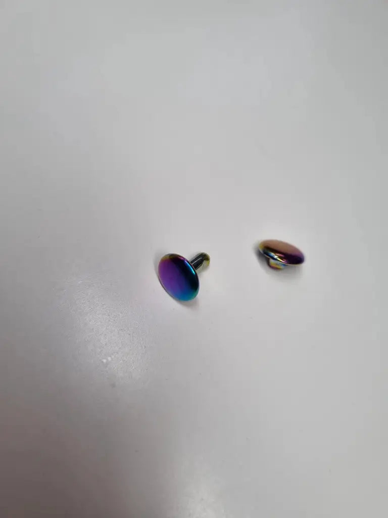 Doppelkopfnieten Farbauswahl 9x9mm Rainbow