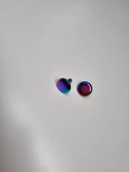 Doppelkopfnieten Farbauswahl 9x9mm Rainbow
