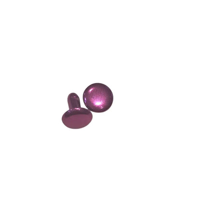 Doppelkopfnieten metallic bunt 8x8mm Pink