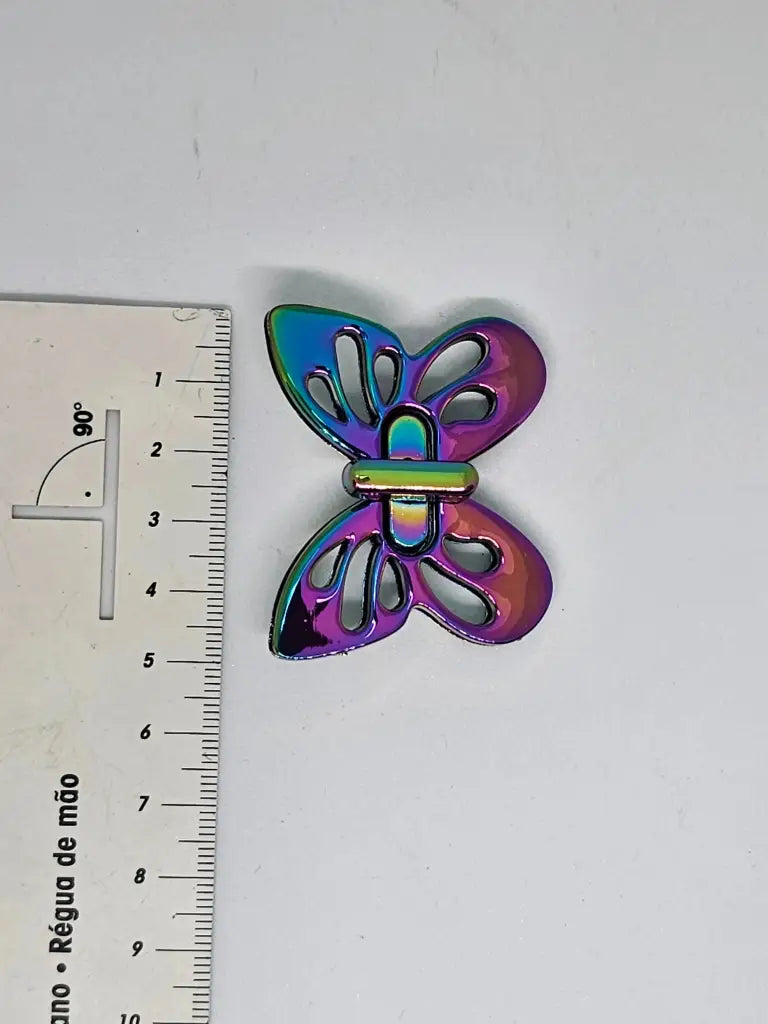 Drehverschluss Schmetterling Rainbow