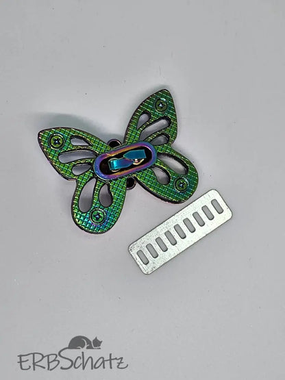 Drehverschluss Schmetterling Rainbow - reißverschluss