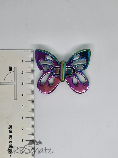 Drehverschluss Schmetterling Rainbow - reißverschluss